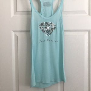 VS Just Married racerback tank (005)